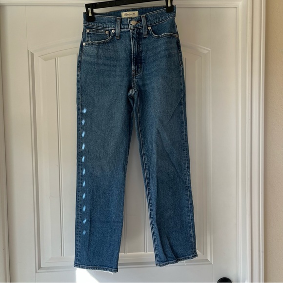 Madewell Denim - Madewell the perfect vintage straight Jeans denim size 24 petite